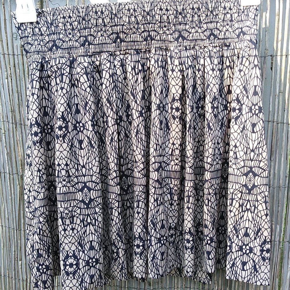 Portmans Tan Black Mini Skirt - Sz. 8
